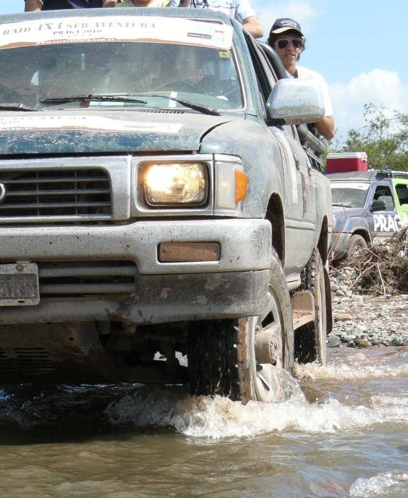 Cruza el rio con tu 4x4