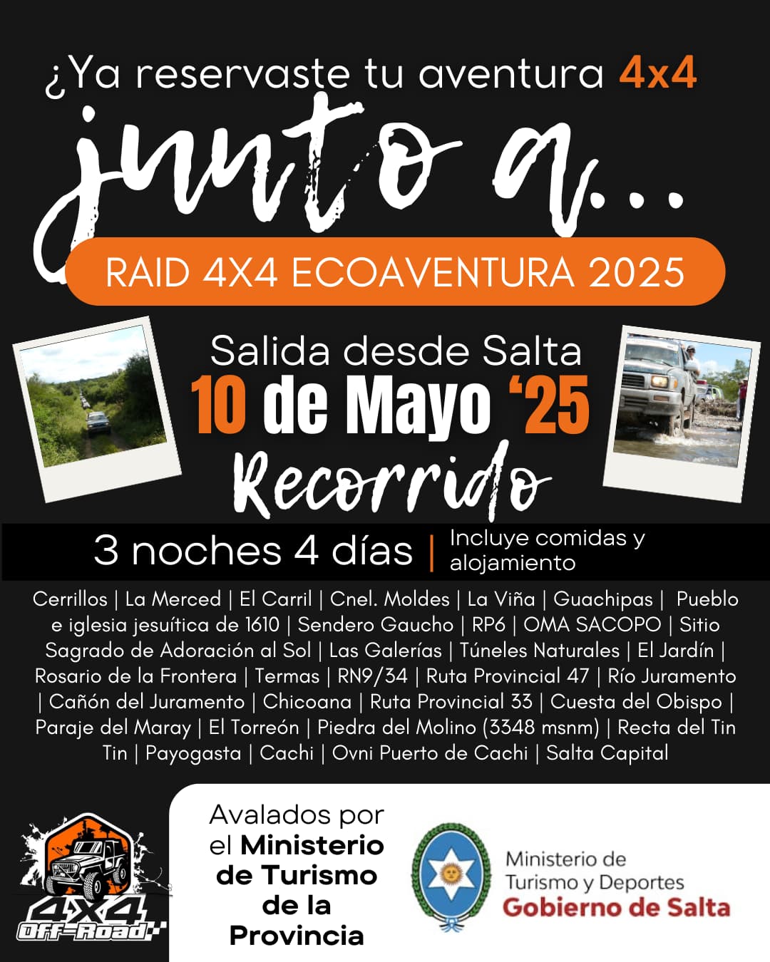 RAID 4X4 Ecoaventura